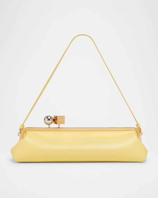 La Pochette Salon Leather Shoulder Bag